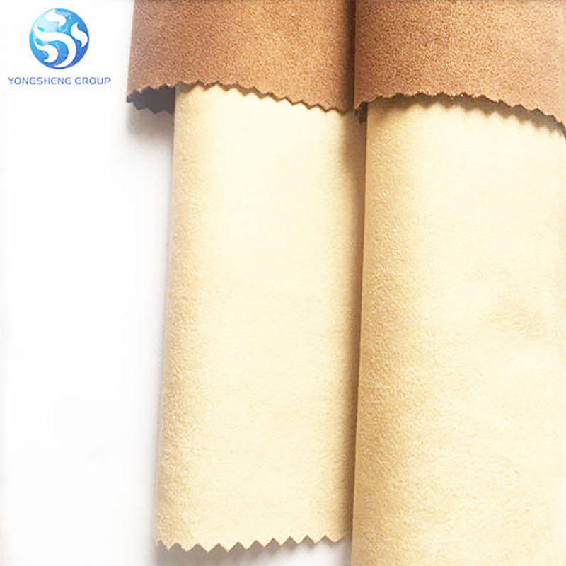 New Style High Quality knitting fabric Recycle Fiber Suede Scuba For ZARA out coating