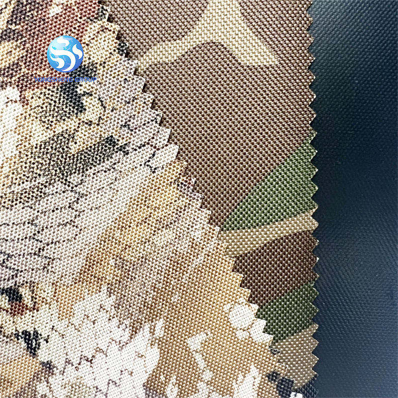 Hot Sale 400x300d Pvc Coated Custom Fabric Printing Camo Prints Product Oxford Fabric For Tent Backpage