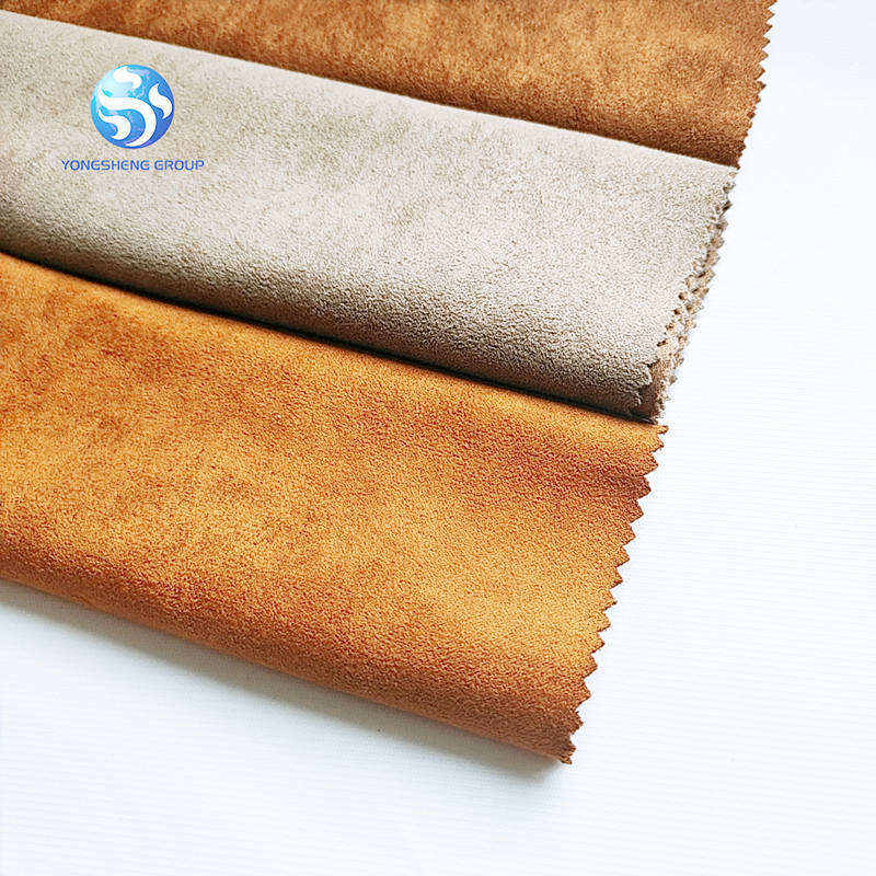 750D*225D Polyester Suede Ultra Durable Fabric 100 Polyester Microfiber Sofa Fabric